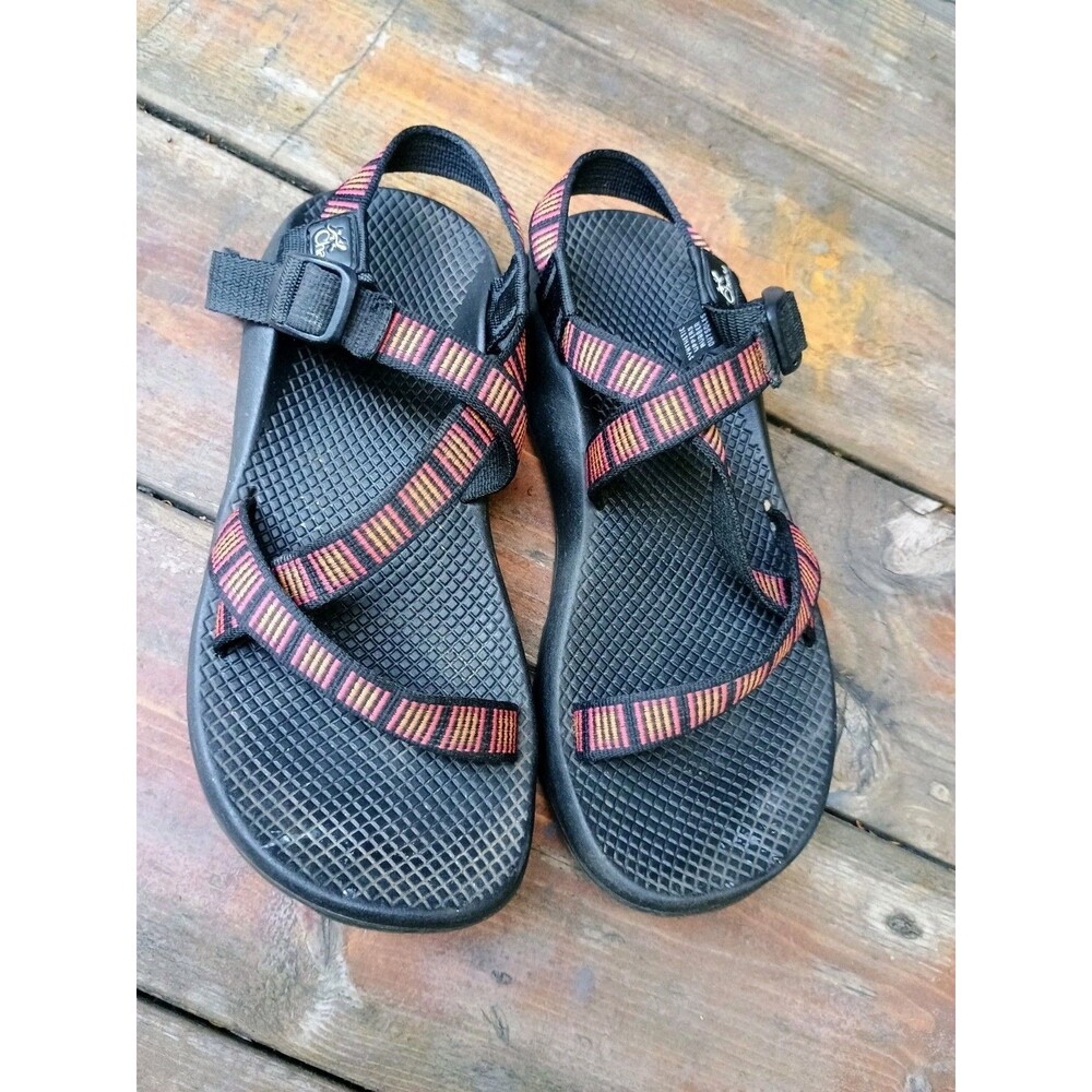 Chaco Z/1 Classic Womens Sz 9 Athletic Hiking Running Sports Sandals Orange